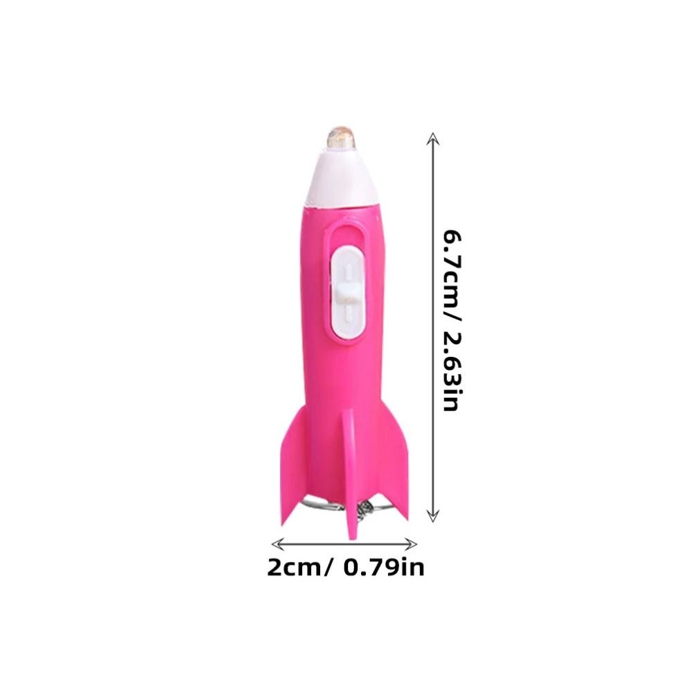 10pcs Bright Flashlight Keychain Mini LED Keychain Portable Kids Flashlights  Camping