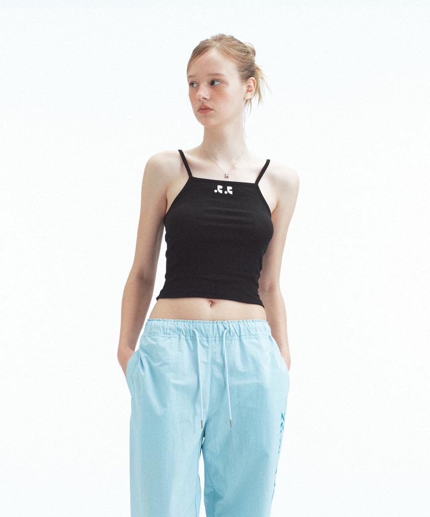 REST&RECREATION Light Logo Tank Top - Black
