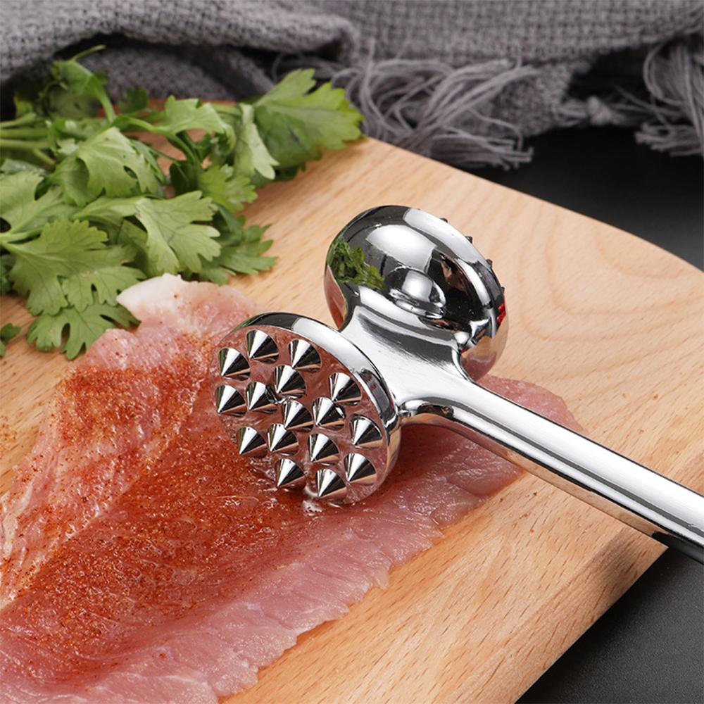 Meat Tenderizer Creative Stainless Steel Manual Steak Beef Soften Pestle Pork Chicken Hammer Kitchen Mallet Kitchen Gadget