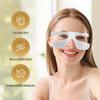 Microcurrent Under Eye Beauty Device Red Light Therapy Reduce Dark Circles 3D Eye Massager Relief Eye Fatigue with Glasses Strap
