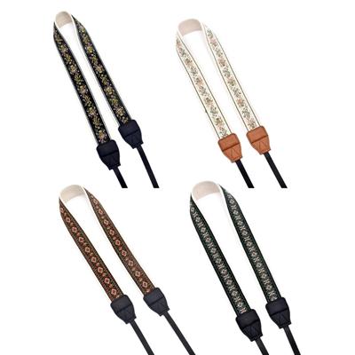 Ethnic Style Camera Strap Adjustable Vintage Shoulder Neck Chain Hangable Neck Lanyard Holder Belt for DSLR/SLR