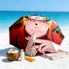 Famous Cartoon NARUTO Protagonist Uzumaki Naruto. Cartoon Umbrella, Folding, Home Essential, Iron Art, Outdoor Sunshade Umbrella, H1
