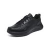Skechers Go Walk Flex Leather Comfortable Versatile Low-Top Casual Shoes Men sneakers Black 216499-BBK