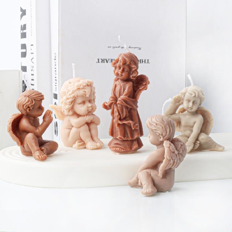 Little Angel Silicone Mold Melt Aromatherapy Handicraft Making Mould Supplies