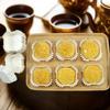 100/250Pcs Oil Proof Cup Mooncake Paper Holder Square Paper Brownie Liner Medium Size 45/50/55/62mm Xue Meiniang Paper Tray