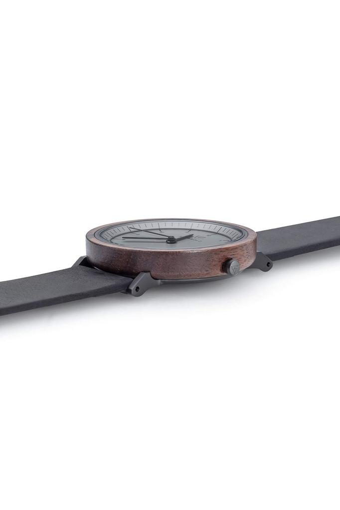Montre Curbholz AMELIE Bois Design Allemand Étanche Véritable Importation WAME9214 Femme Noir
