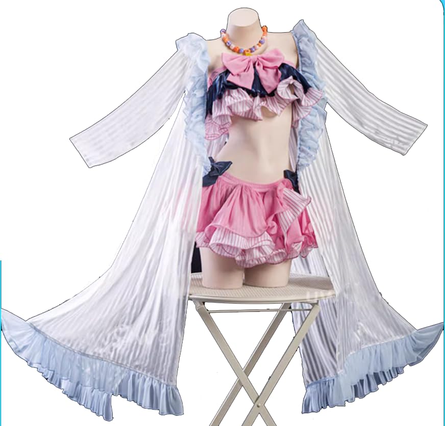 

[Лаванда] Ширасу Адзуса Косплей Рождественский Хэллоуин Костюм Купальник для Фотосессий, Размер S