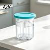 Ice Cream Pint Containers for Ninja NC500, NC500C, NC501, NC501C Series, Food Grade Replacement Cups Creami Plastic Cup with Leak-proof Lid,