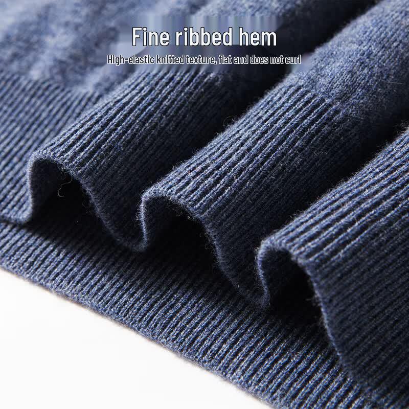 Hodo Men's 100% Merino Wool Pullover Sweater