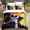HD Anime Mein Hero Science Cartoon 3D Printed Bedding Queen Bedding Set Customized King Size Bedding Set Soft And Comfortable