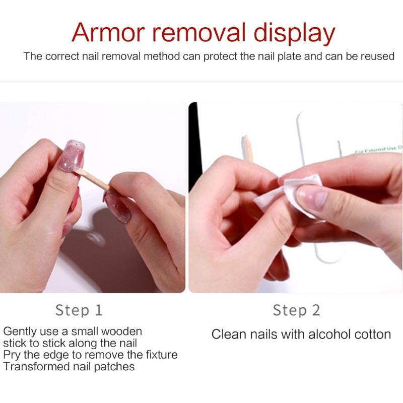 Semi Cured Gel Nail Strips Patches Sliders UV/LED Lamp Cured Adhesive Long Lasting Full Cover Gel Nail Stcikers Manicure