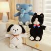 Elephant Puppy Ragdoll Plush Cat Doll Pillow - Cute Gift for Kids