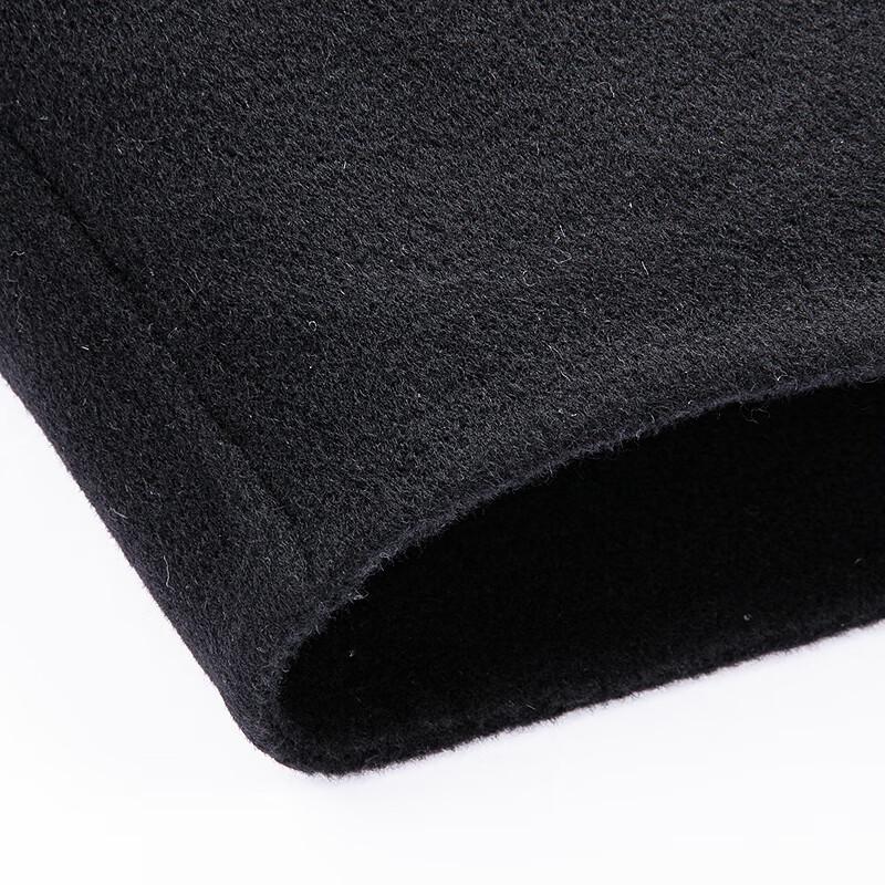 FAPAI Men's Winter Wool Blend Lapel Overcoat