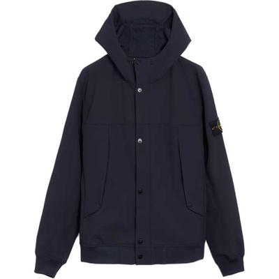 Soft Shell Series Solid Color Single-Breasted Casual Hooded Long Sleeve Jacket Men Jackets 801540227-V0020