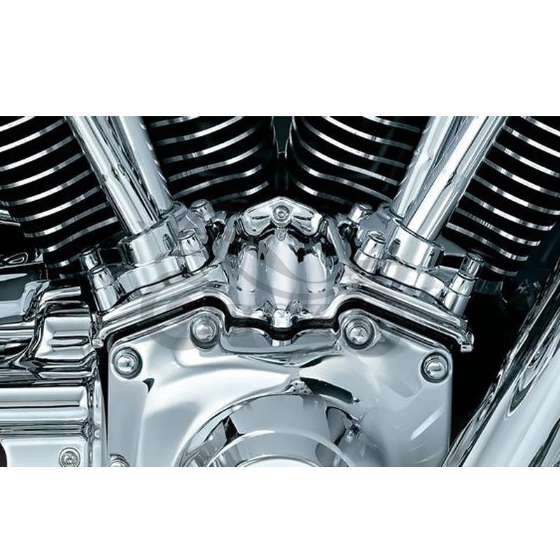Harley Glide Electroplated Engine Cover Accessory