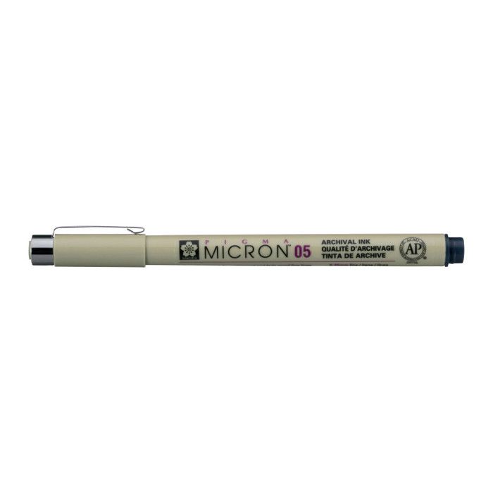Pen - Sakura - Pigma Micron Pen 05 - Blue Black - 0.45 Mm - Indelible