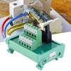 Placa Breakout PLC IDC10P Bloco Terminal Adaptador de Sinal Moard Módulo Adaptador PLC