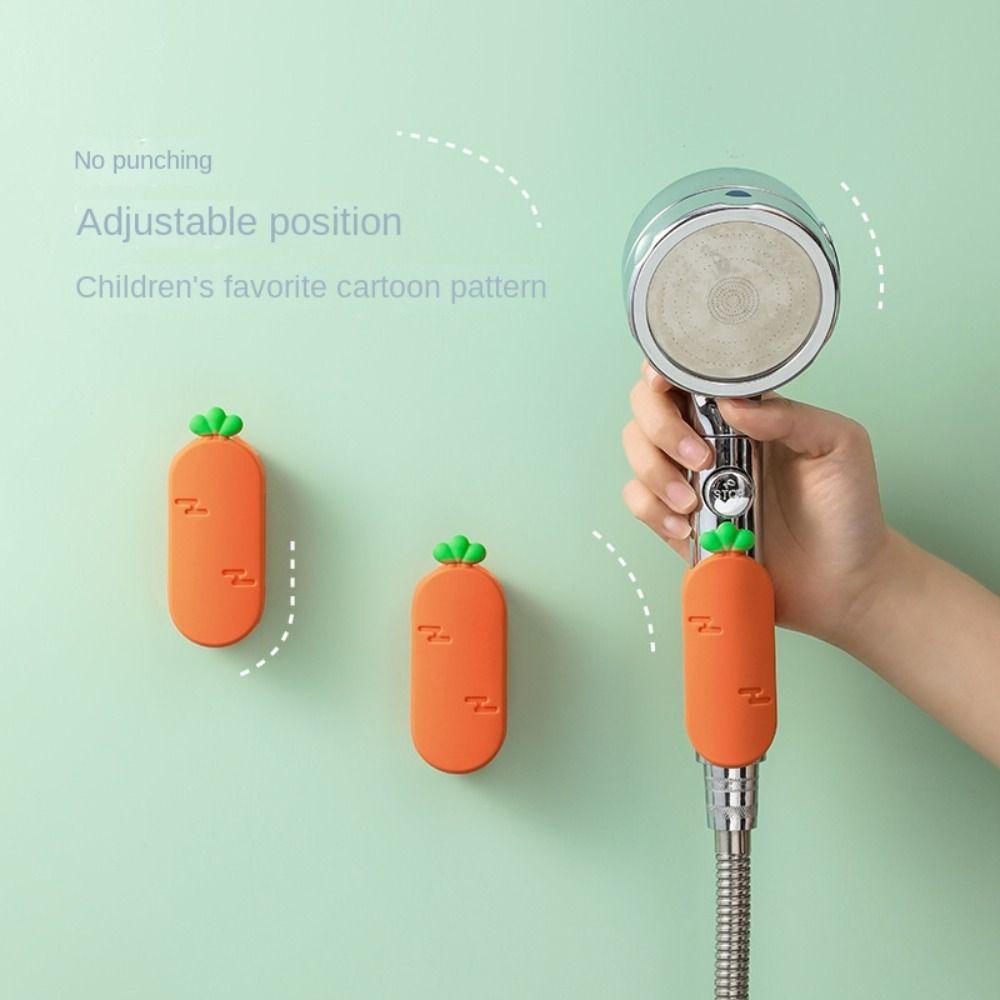 

Cartoon Bees Shower Holder Silicone Hanging Stand Shower Sprayer Tool Bathroom