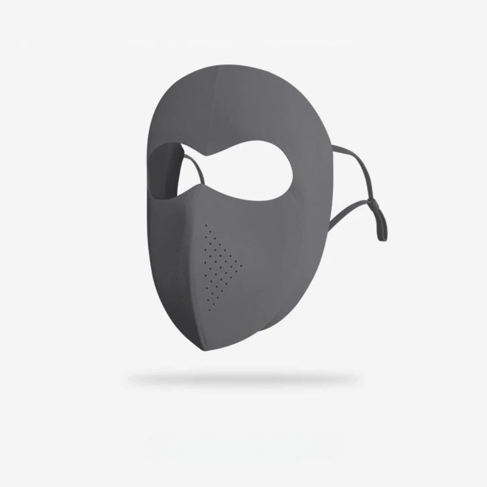 Elegant Sun-protection Mask Nylon Ice Silk Drinking Mask  Outdoor Activities