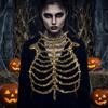 Chain Hollow Skeleton Hollow Bone Costume Prop Comfortable Skeleton Frame  Holiday Dress