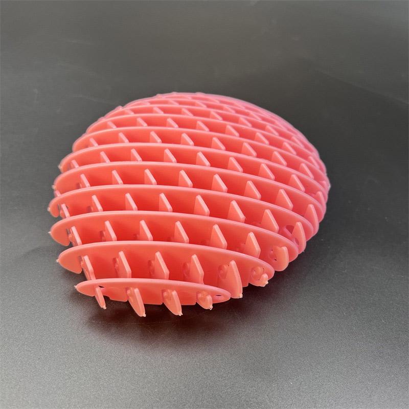 Fidget Worm 3D Printing DIY Stretch Deformation Elastic Net Puzzle Venting Decompression Worm Popit Elastic Net Decompression