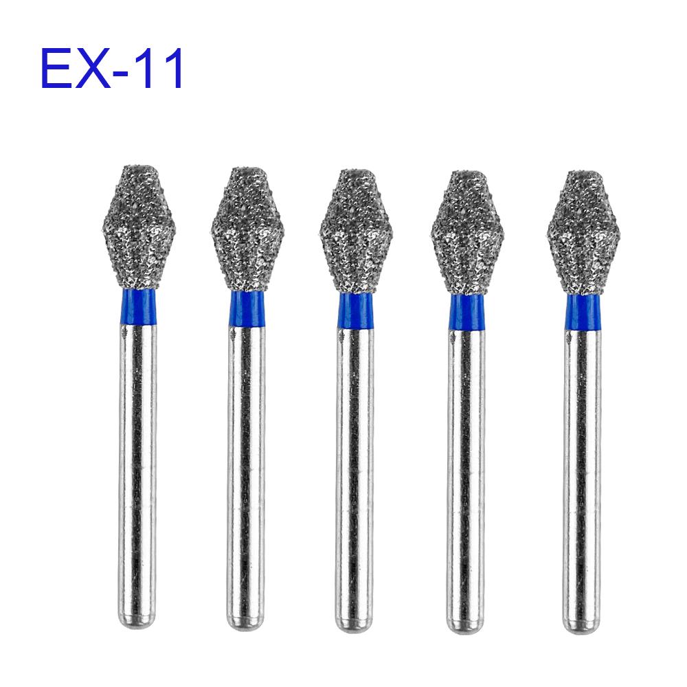5Pcs/Pack, Jnsur Dental Diamond Burs Dental Drills For High Speed Handpiece Fg Dia 1.6Mm Dental Lab Technican Dentistry Material