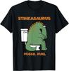 Funny Stinkasaurus Toilet Poop Humor Dinosaur TShirt Gift T-Shirt