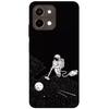 For Vivo Y28 4G Case 6.68'' Black TPU Silicon Cartoon Protection Cover for VivoY28 Y 28 4G Shockproof Capa Wolf Animals Soft Bag