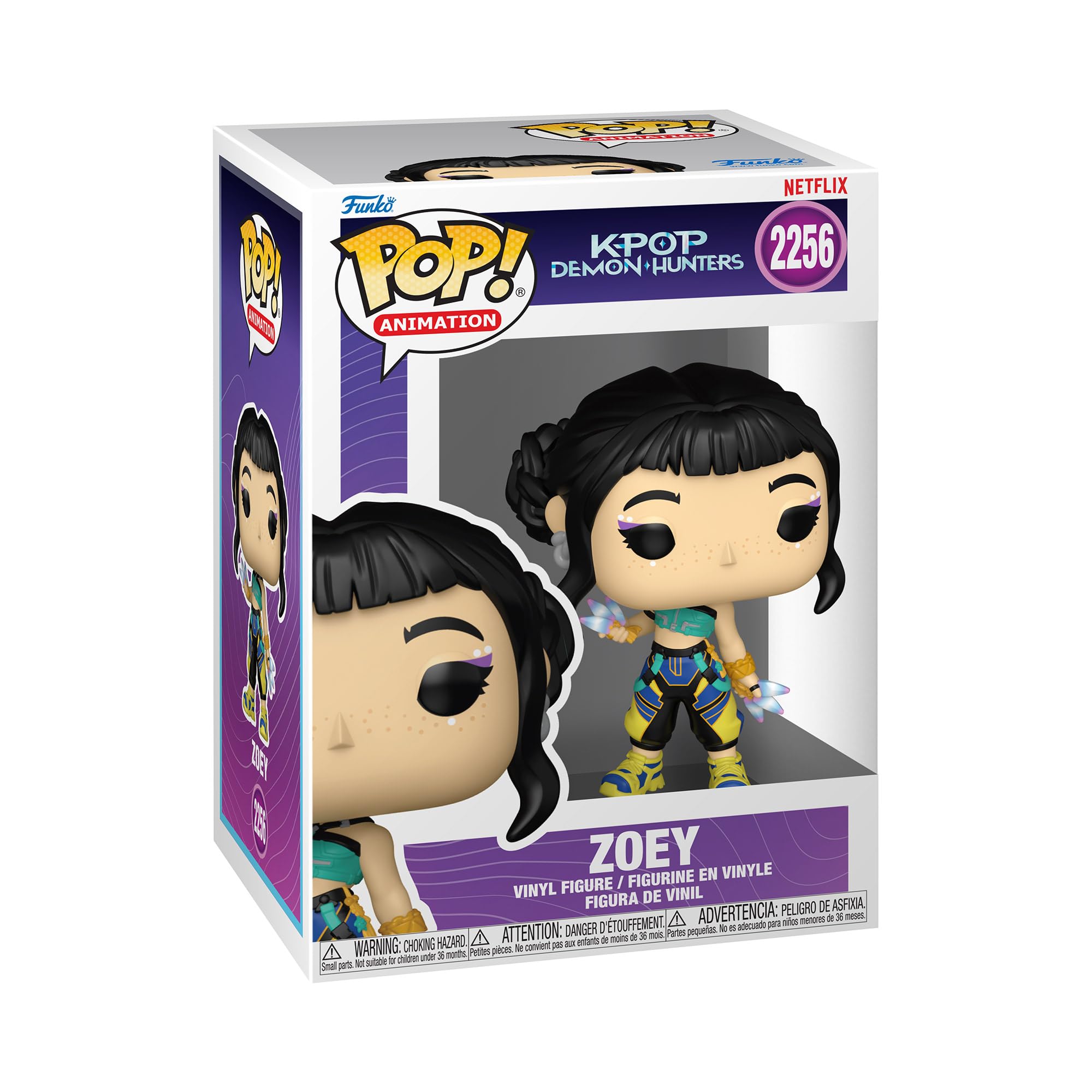 FUNKO KPOP Demon Hunters Zoey Figure Collectible Movie Netflix Pop! Girls!