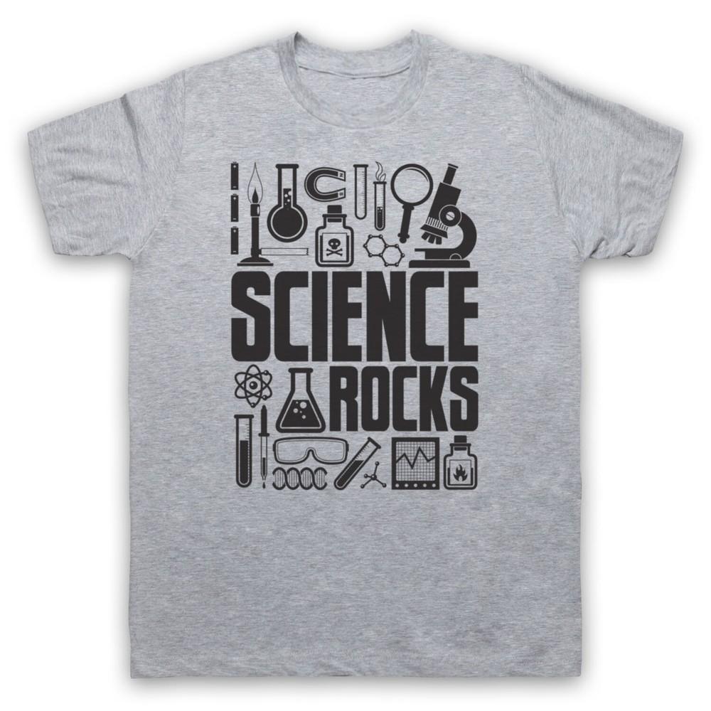 

Science Rocks Lab Equipment Geek Nerd Scientist Cool Mens And Womens T-Shirt 4XL
