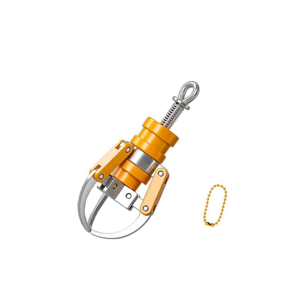 Claw Model Keychain Mini Doll Machine Claw Pendant Gripper Fingertip Decompression Tool Funny Stress Relief Toy Bag Hanging