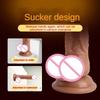 Large False Penis Vibrator Electric Penile Artificial Telescopic Swing Silicone False Penis Remote Control Vibrator