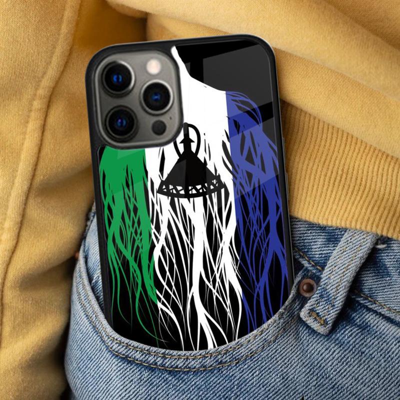 Lesotho Flag Soft Phone Case for iPhone 17 Air 16e Pro max 15 Pro 13 14 Plus 11 12 MagSafe Magnetic Coque