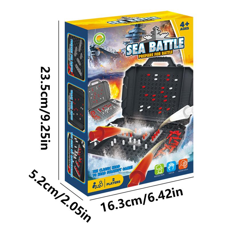 War Ship Board Game Battle Board Game Ship War Family Game Strategy Puzzle Toy Table Top Game Birthday For Kids Adults