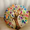 Colorful Tree Of Life Outdoor Automatic Umbrella Compact 8-Rib Lightweight Lightweight Travel Essential Fashion Lovers Perfect Gift for Women/Men