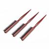 Wooden Handle Hair Comb Hairs Fluffy Three Rows Boar Bristle Combs Hairdressing Back Teasing Brushes Hairdressing Styling Tools