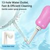 Upside Down Vertical Spray Travel Bidet Perineal Bottle 360ml for Postpartum and Baby Care Cleaning