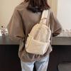 One Shoulder Crossbody Dual Purpose Bag for Women New Lightweight Travel Chest Bag Commuting Cloth Bag Shopping Backpack