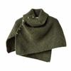 Thicken High Neck Scarf Warm Scarves Knitwear Classic Women Winter Shawl  Women