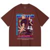 230 Gsm 100% Cotton Jujutsu Kaisen V25 Gojo Print Unisex Heavy Cotton T Shirt