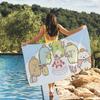 Cartoon S-Sumikko G-Gurashi Towel Quick Drying Beach Towels Are Suitable For Swimming Pools Camping Yoga And The Gym