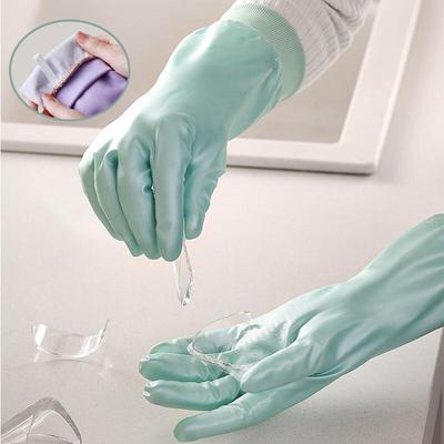 Durable Waterproof Rubber Cleaning Gloves