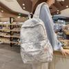 Schoolbag Fashion Landscape Printed Backpack Large Capacity National Style Ink Trend Backpack Leisure Travel Commuter Student School Bag