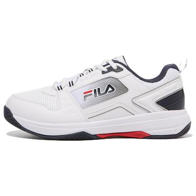 Stroke 2 T3 Fabric Synthetic Leather Low Top Tennis Shoes Unisex Sneaker White Gray 1TM01807F_110