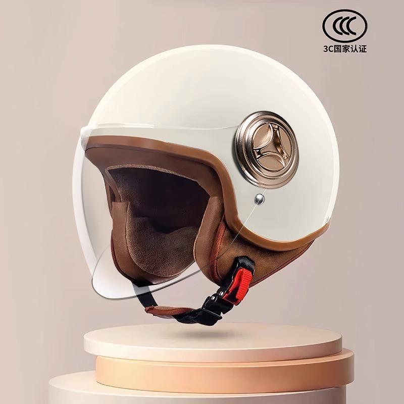 3/4 Open Face Half Motorcycle Helmet Lightweight Adult Helmet DOT Approved capacetes para moto