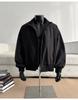 Men's American Retro Cotton Baseball Jacket - Trendy Oversized Windproof Casual Workwear