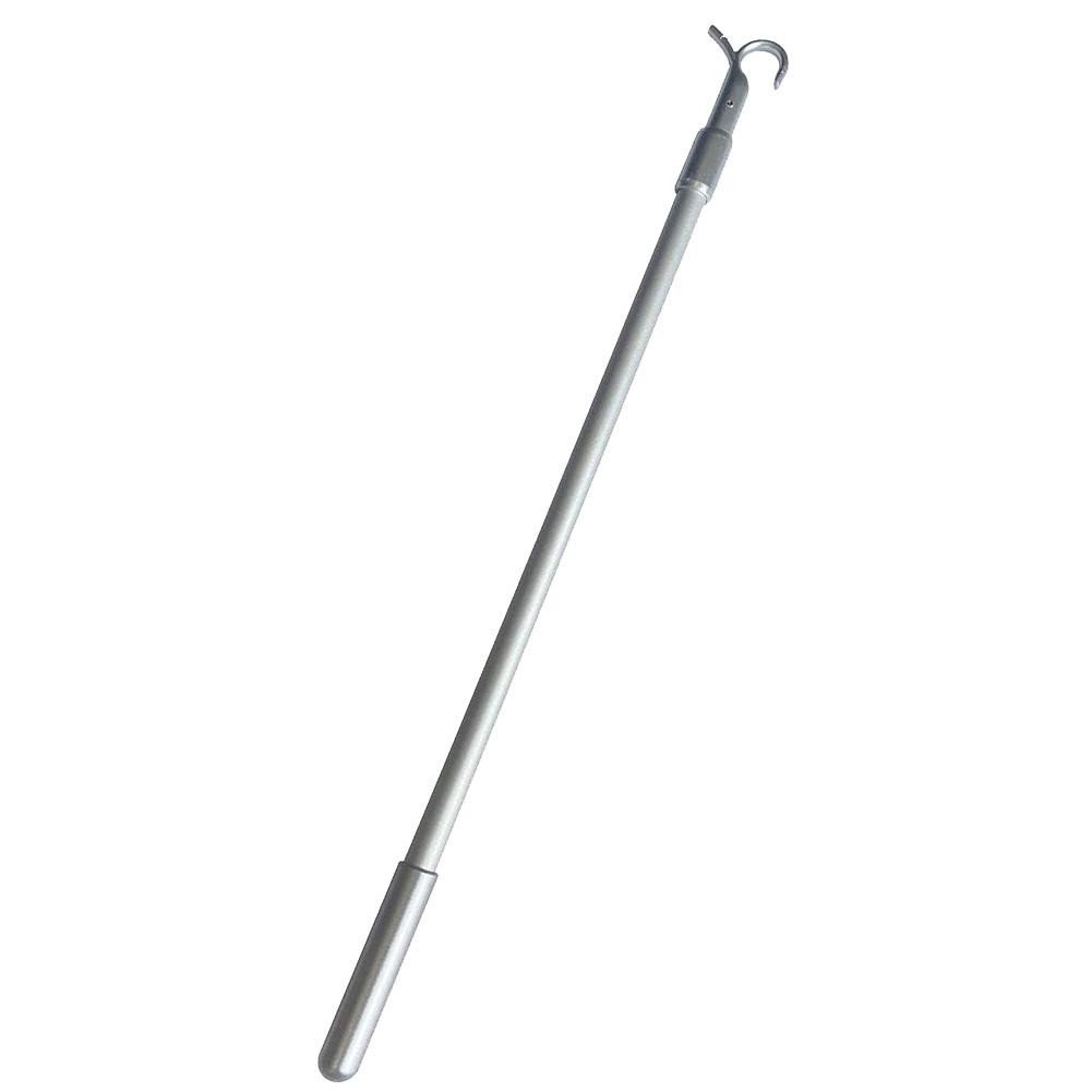 Curtain Pull Rod 33-60cm Telescopic Rod Roof For Window Opener Pole Aluminum Alloy Telescopic Rotating Rod Curtain Accessories
