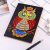 Neues Notizbuch Diamantmalerei Kinder DIY Kreativ Speziell geformter Heller Diamant 50 Seiten Notizbuch Aufkleber Diamant A5 Buch
