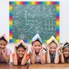 3D Visual Effects Border Trim Waterproof Self-adhesive Pencil Pattern Border Chalkboard Border DIY Noticeboard Trim Kidrooms