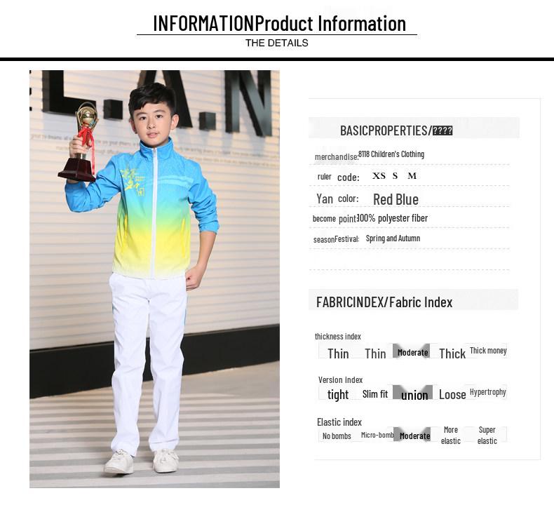Unisex Casual Sportswear Jacket Cardigan Hoodie with Stand Collar - School Uniform and Class Club Style